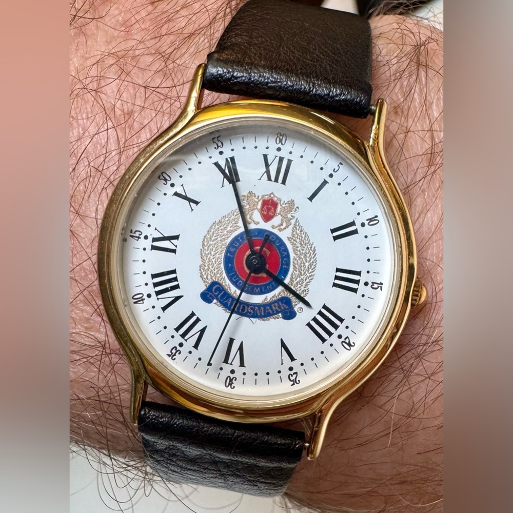 Tiffany & Co rare Vintage Portfolio series mens wristwatch unfindable dial Swiss